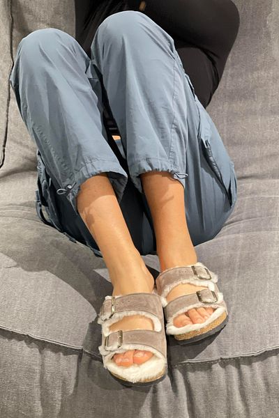 Uniqueqoop Παντόφλες με σόλα από μανιτάρι Tokyo Suede Fur