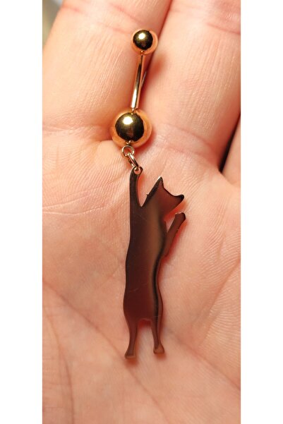 AGB HAYVAN FİGÜRLÜ "SİNGLE", "BELLY"  Göbek Piercing (%!00 CERRAHİ ÇELİK)