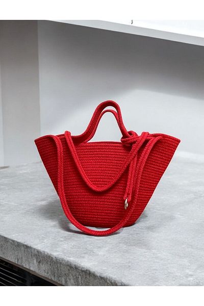 ATELIER Hand and Arm Bag for Daily Use - Beach Bag, Straw Bag