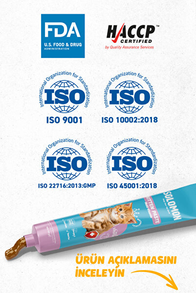 Solomon Kitten Paste 100 Gr Yavru Ve Anne Kedi Multivitamin Malt Macunu