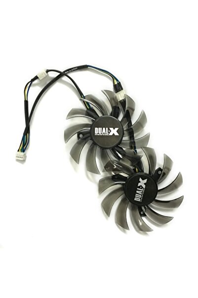 Everflow Dual X 75mm 3 Vida 4 Pin Fd7010h12s Ekran Kartı Fanı