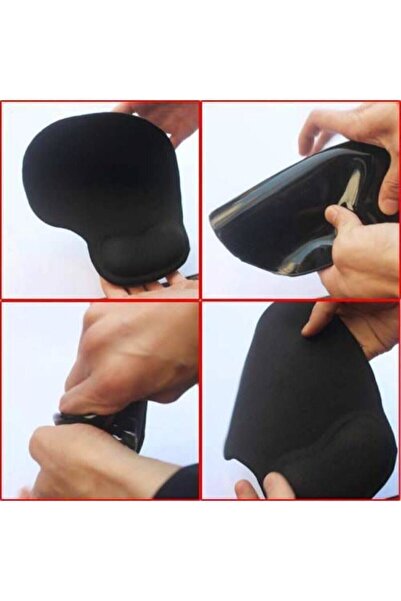 Biotech وسادة ماوس مريحة غير قابلة للانزلاق مع دعم جل للمعصم