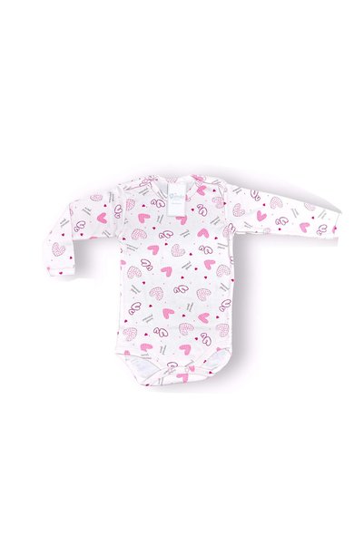 Kindo Baby Patterned Snap-Fastener Long-Sleeved Bodysuit, 0/3 Months - 4 Year...