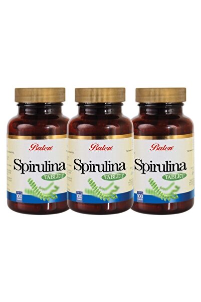 Balen Spirulina 100 Tablet X 3 Adet