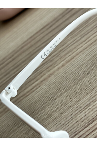 Bonicce 1-10 Years Scandinavian White Sunglasses - Uv400 + Glasses Box