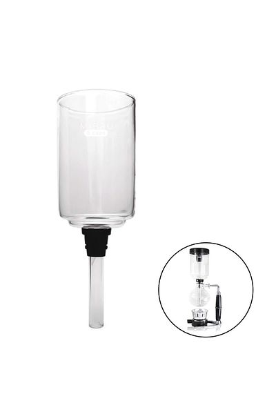 MIBRU Coffee and tea syphon spare upper glass 5cups