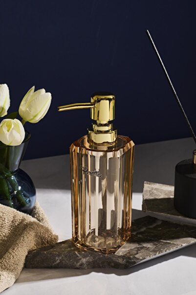 Perotti Acrylic Kristal Amber Sıvı Sabunluk-31