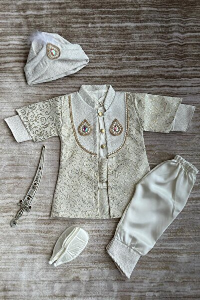 Cherub Baby Hançerli Şehzade Erkek Bebek Mevlüt Ve Sünnet Kıyafeti Mevlütlük ...