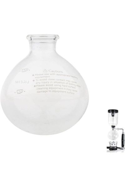 MIBRU Coffee and tea syphon spare lower glass 3cups
