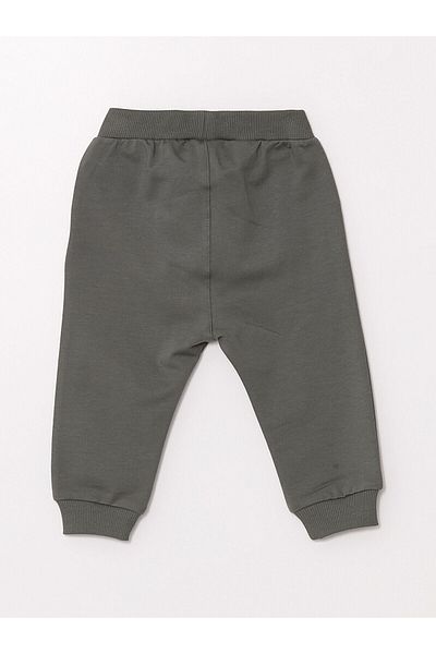LC Waikiki Ελαστική μέση Χοντρή Basic Baby Boy Sweatpants Σετ 2 τεμαχίων
