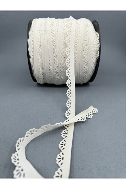 paşateks since 1995 şekil 5 метрів екрю замша шкіра квіткова стрічка - 2 см