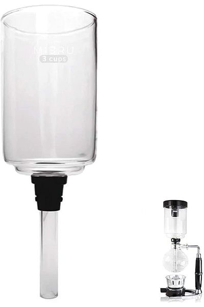 MIBRU Coffee and tea syphon spare upper glass 3cups