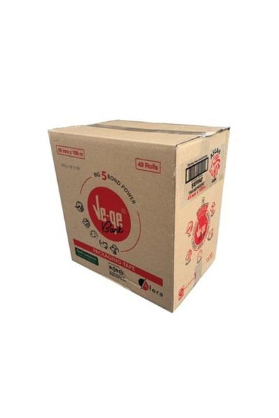 Vege Vege Duct Tape 45X100 Meters Lion Transparent 48 Pieces
