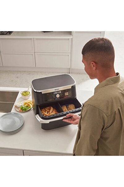 NINJA Air Fryer Max - Single Drawer Split Af500Me