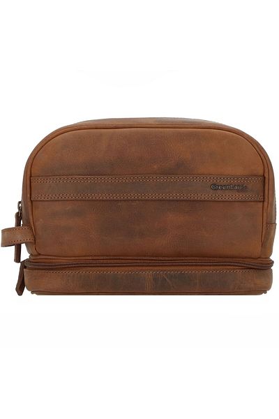 Greenland Nature Karadağ Kulturbeutel Leder 24 cm