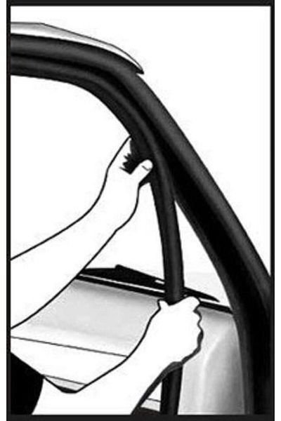 ERT KAUÇUK Hyundai Elantra Door Seal Set (4door)