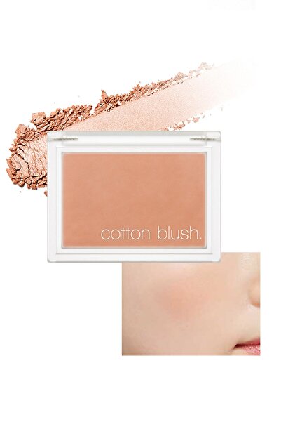 Missha Yumuşak Dokulu Kolay Sürülebilen Allık Cotton Blusher (Mamas Camel Coat)