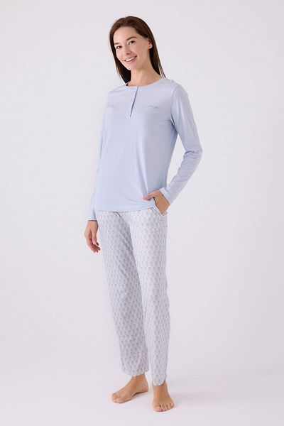 Pierre Cardin 8888 Set pijamale cu mânecă lungă pentru femei