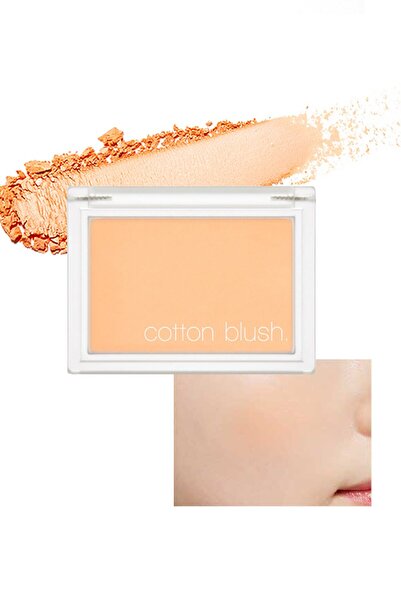 Missha Yumuşak Dokulu Kolay Sürülebilen Allık Cotton Blusher (Mandarine Ade)