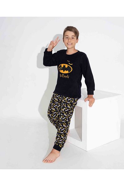 MEBA Boy Child Baby Waiter Boy Wellsoft - Fleece Pajama Set
