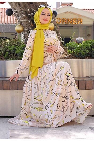 PINAR ŞEMS Tesettür Elbise / Yaren Elbise