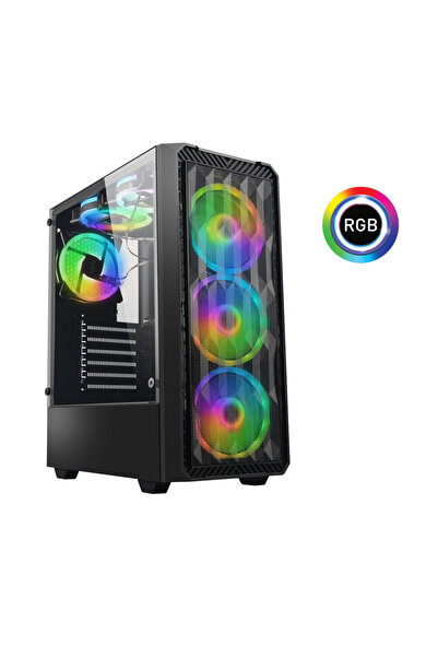 XASER Xsr354 i7 4770 16GB Ram 512GB SSD 4GB GT730 Ekran Kartı Masaüstü Oyun B...