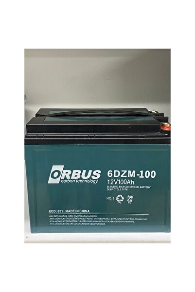 ORBUS 12v 100ah Jel Elektrikli Araçlar İçin 2025 Tarihli