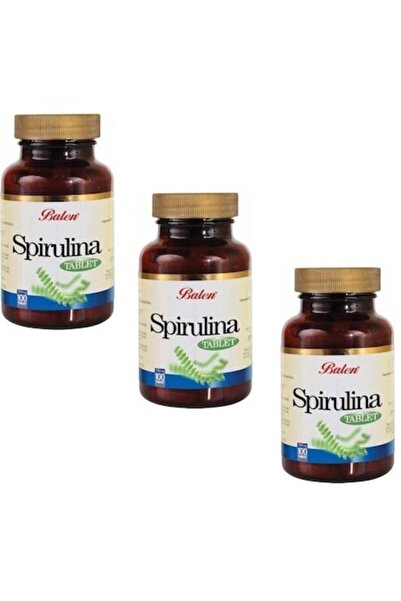 Balen Spirulina Yosun Tablet 740mg*100 3 Adet