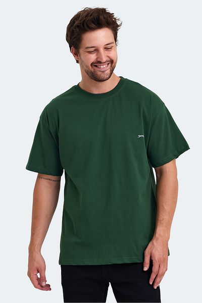 Slazenger Green Men's T-Shirt - Kulana over