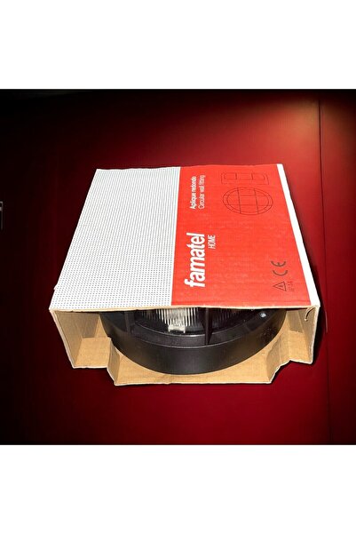 FAMATEL Dış Mekan Apliği Otomatik E-27 Su Geçirmez 210x105 Mm Siyah
