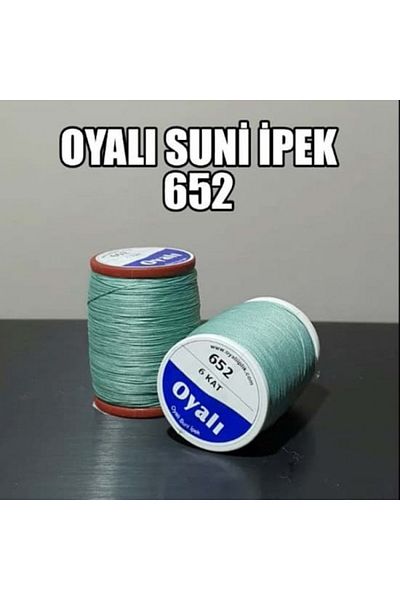OYALI ΤΕΧΝΗΤΟ ΜΕΤΑΞΩΤΟ ΑΡΙΘ.: 652 - Κλωστή κεντήματος 4 στρώσεων