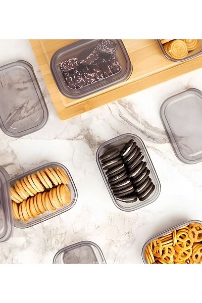 Birdoludukkan 400 ml 6-Piece Rectangular Storage Container