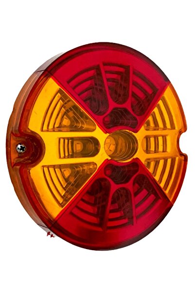 SEDEF LED SHOP 3 Fonksiyonlu Stop Lamba Su Geçirmez 12-24 Volt Uyumlu 1 Adet 9.2 Cm