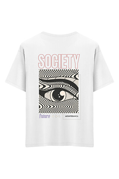 Mounte Bianca Unisex partner - Oversize kroj T-shirt