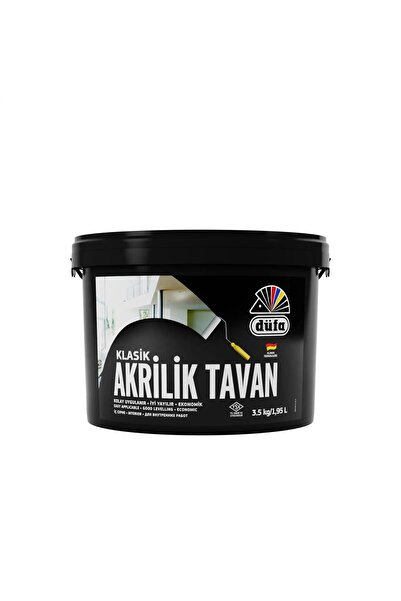Düfa Akrilik Tavan Boyası Beyaz 3.5 Kg