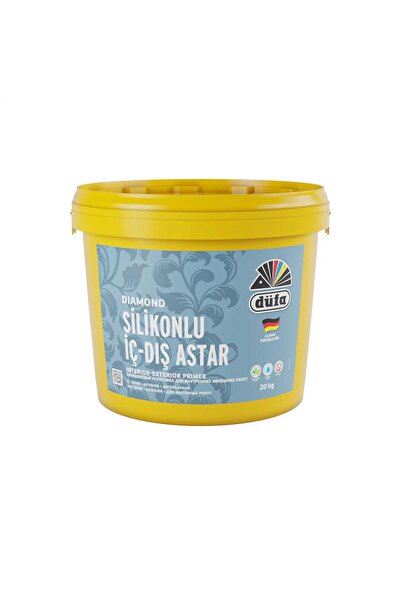 Düfa Diamond Silikonlu Iç Cephe Ve Dış Cephe Astar Beyaz 20 Kg