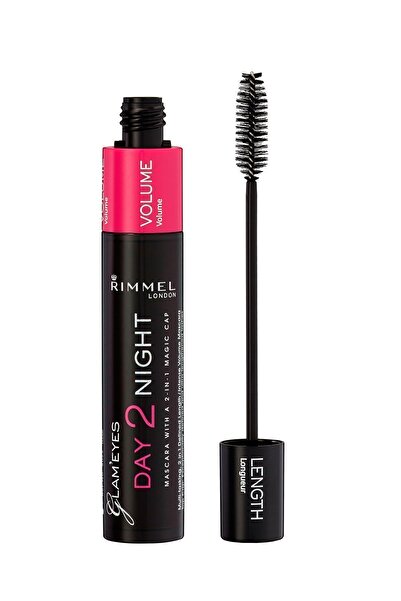 RIMMEL LONDON Siyah Maskara - Glam'Eyes Day 2 Night Maskara 001 Black 3607342207622