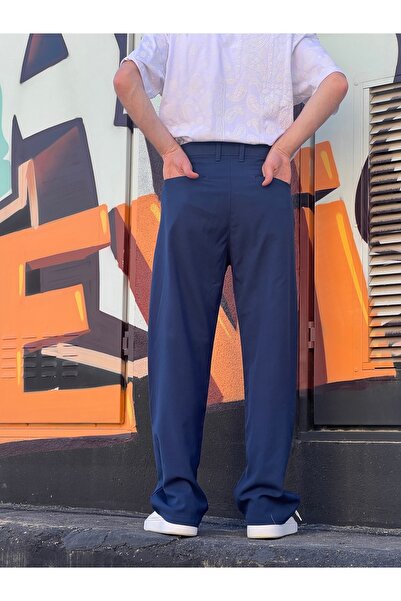 ElitWear PİLELİ ERKEK BAGGY PANTOLON