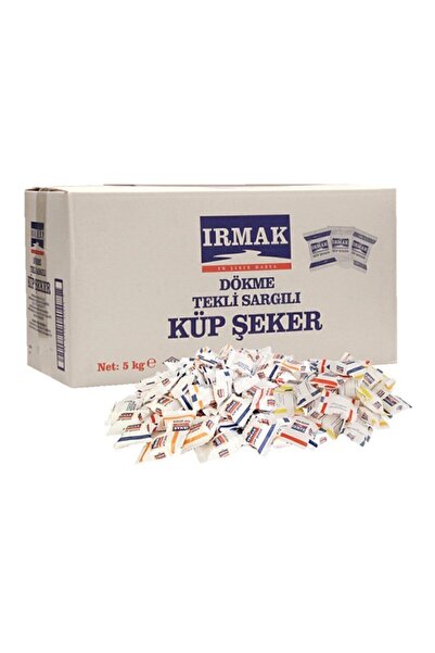Irmak 2 Koli Tek Sargılı Hijyenik Küp Şeker 5 Kg X 2 (10 KG)