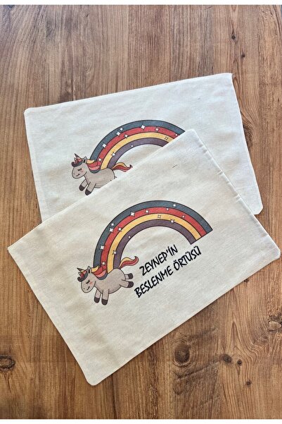 HCG TASARIM Yıkanabilir Kişiye Özel Baskılı Ilkokul Ve Öncesi Beslenme Örtüsü...