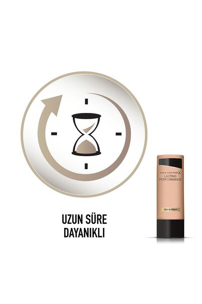 Max Factor Uzun Süre Kalıcı Sıvı Fondöten - Lasting Performance Foundation 06 Natural Beige 35 ml 50683338