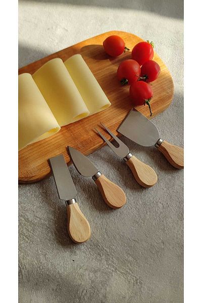 İlya Woodart cheese knife, mini knife, cheese chopper, cheese serving fork