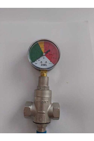 Candan 1/2 Su Basınç Düşürücü Dms 63mm 0 10 Bar Manometre Y-a60