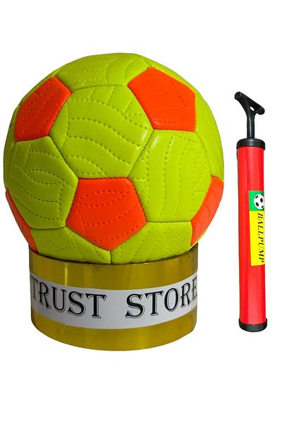 TRUST STORE No 2 Handball Ball Stitched Inflator Pump - Gift