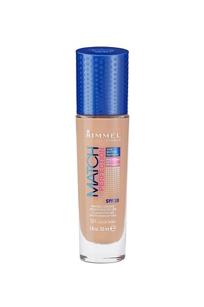 RIMMEL LONDON Foundation - Match Perfection 101 Classic Elfenbein 3614220954028