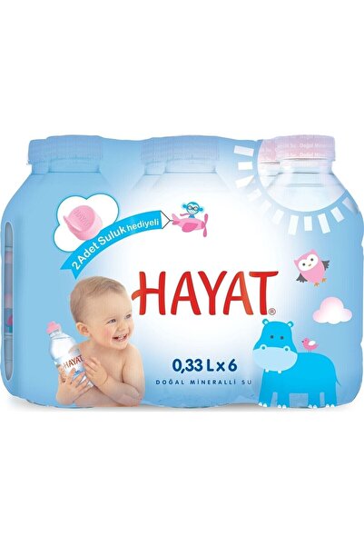 Hayat Emzik kapak hediyeli hayat bebek suyu 33 ml 6 lı