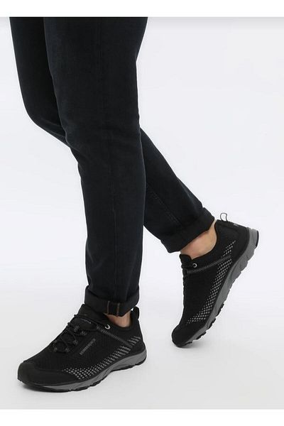 lumberjack Dare 3fx Orthopedic Memory Foam Memory Sole Black Unisex Mesh Sneakers