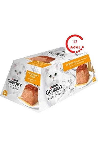 Gourmet Revelations Tavuklu Kedi Konservesi 2x57gr*12 Adet