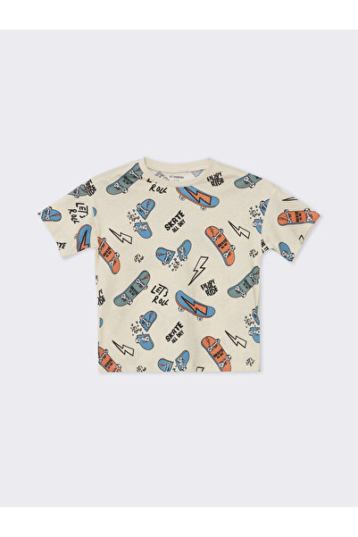 LC Waikiki 3 db Crew nyakú öltöny kisfiúnak