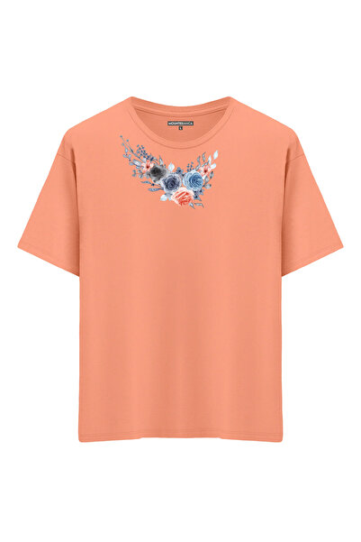 Mounte Bianca Унісекс Квітка - Оверсайз футболка